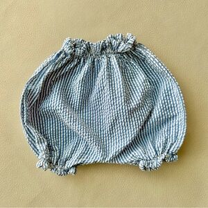 Makie Baby Seersucker Cotton Bloomers 6m